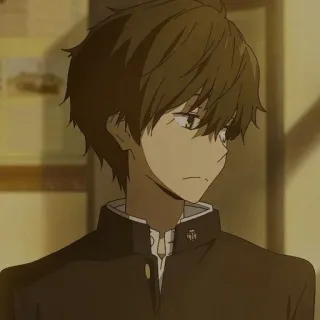 🥢 ad49eb3a อนิเมะ, เด็กผู้ชาย, ชุดนักเรียน, การ์ตูน telegram sticker