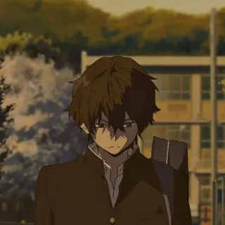 🥢 bb1c2cb6 อนิเมะ, ชุดนักเรียน, ผู้ชาย, การ์ตูน, เด็กผู้ชาย, ภาพเหมือน telegram sticker