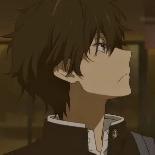 🥢 d64ee8aa อนิเมะผู้ชาย, ชุดนักเรียน, ผมสีน้ำตาล, ตัวละครอนิเมะ, ชาย, วัยรุ่น telegram sticker