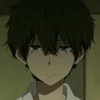 🎐 531c8236 anime, boy, character, illustration, portrait whatsapp sticker