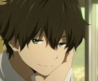 💙 7b4834a4 Anime, Cartoon, Portret, Man, Jongen telegram sticker