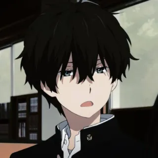 🍁 bd37128a Oreki Houtarou Hyouka Anime, Personaggio, Oreki, Houtarou, Hyouka, Manga whatsapp sticker