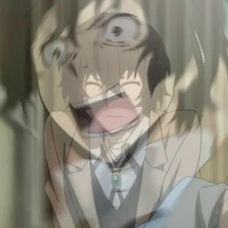 ☠️ 5e51d64b Anime, Berteriak, Takut, Kaget, Terkejut, Putus asa, Emosi telegram sticker