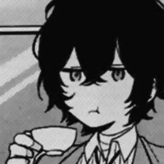 ☠️ 9445d897 Anime, Manga, Karakter, Minuman, Potret telegram sticker