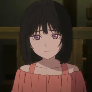 😔 40db27f3 Anime, Ragazza, Carina, Personaggio, Illustrazione telegram sticker