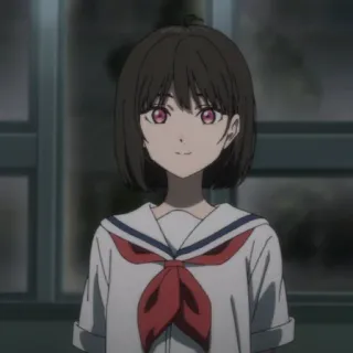 🙂 4f2e8397 Anime, Ragazza, Uniforme scolastica, Carino, Giapponese, Cartone animato telegram sticker