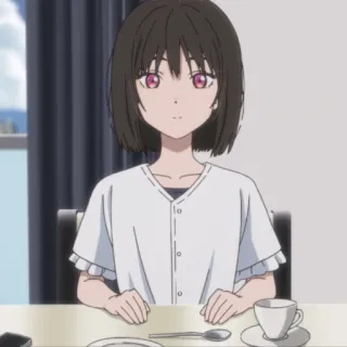 🍽 e41be5fc Anime, Ragazza, Personaggio, Animazione, Carino, Ritratto telegram sticker