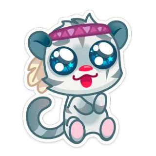 🥺 15fbee4f zwierzę, kreskówka, słodki, naklejka, wydra telegram sticker