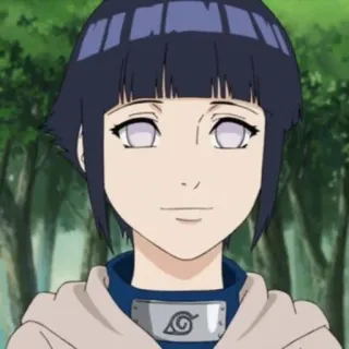 🙂 56bba06b Hinata Hyuga Naruto アニメ, 日向, ヒュウガ, ナルト, 忍者, 女の子 whatsapp sticker
