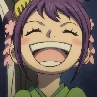 🍡 ee667a08 Anime, Dziewczyna, Uśmiech, Słodkie, Szczęśliwy telegram sticker