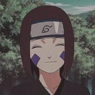 😊 2535cd51 Rin Nohara Naruto anime, naruto, rin nohara, ninja, hidden leaf, character telegram sticker