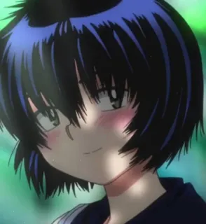 ☺️ 5b7407ff Mikoto Urabe Mysterious Girlfriend X anime, girl, school uniform, mysterious girlfriend X, mikoto urabe telegram sticker