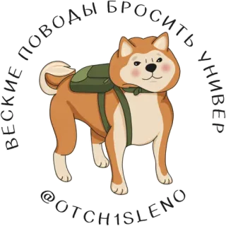 Веские поводов бросить универ - @otch1sleno telegram stickers