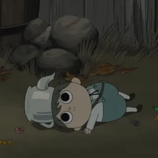 ↬ᴏᴠᴇʀ ᴛʜᴇ ɢᴀʀᴅᴇɴ ᴡᴀʟʟ🍫 @IakumeI telegram stickers