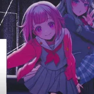 😃 76a1ea30 Anime, Ragazza, Uniforme scolastica, carina telegram sticker