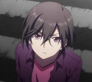 🥀 3c300862 Anime, Nhân vật, Chân dung, Con trai, Minh họa whatsapp sticker