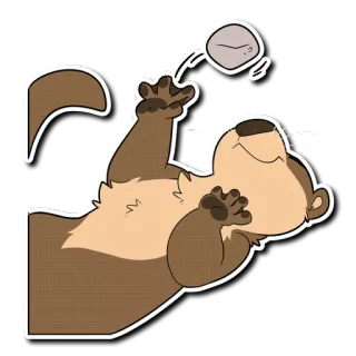 Otter! telegram stickers