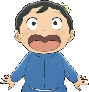 🙊 7aff607f Bojji Ranking of Kings Anime, Personagem, Bojji, Ranking of Kings, fofo, Adesivo telegram sticker