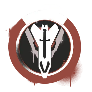 ☠ dcafbaa7 zwaard, symbool, badge, oorlog, geweld whatsapp sticker