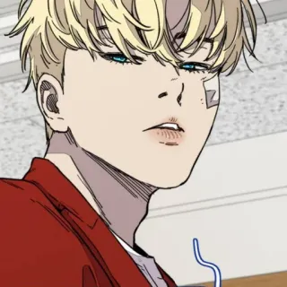 ⚜ 58d24a29 アニメ, 漫画, 男の子, 金髪, 青い目 telegram sticker