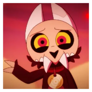 😅 23c72ff7 King The Owl House Мультфильм, Персонаж, Анимация, Король, Дом совы telegram sticker