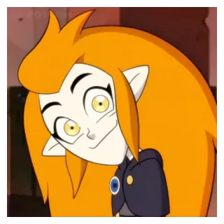 🙂 c0539cd3 Eda Clawthorne The Owl House мультфильм, Эда, Клоуторн, Дом совы, ведьма, анимация telegram sticker