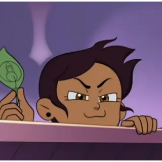 😈 c99f9867 Luz Noceda The Owl House Луз Носеда, Дом совы, мультфильм, магия telegram sticker