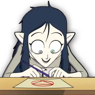 😀 3818b76c Willow Park The Owl House Desenho animado, Bruxa, Magia, Desenho, The Owl House, Willow Park telegram sticker