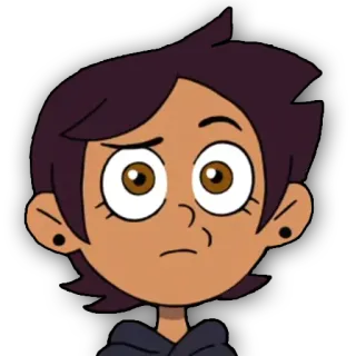 🤨 636d2a49 Luz Noceda The Owl House Desenho animado, Personagem, Animado, Luz Noceda, The Owl House telegram sticker