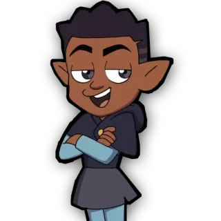 😏 ba705a0c Gus Porter The Owl House Desenho animado, Personagem, Animado, Gus Porter, The Owl House, Disney telegram sticker