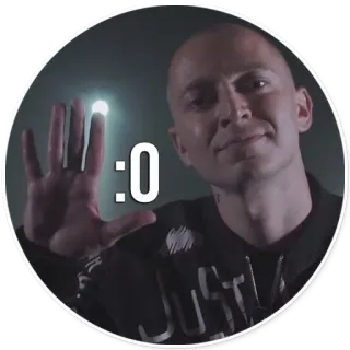 🖐 3b878d38 :0 人, 秃头, 表情, 手势 telegram sticker