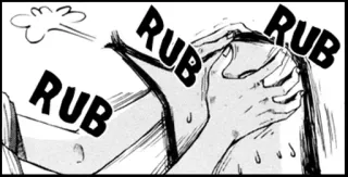 😰 301d0a0f RUB RUB RUB whatsapp sticker