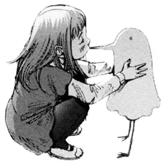 Punpun - @animevanitasita telegram stickers