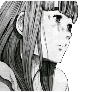 😐 60ee4715 Manga, Anime, Dziewczyna, Portret whatsapp sticker