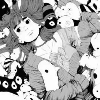 Punpun - @animevanitasita whatsapp stickers