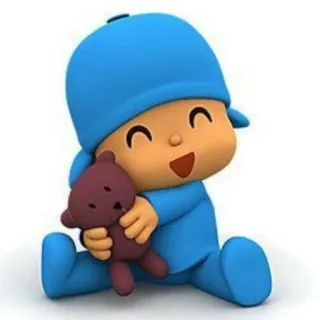 😄 3b3cd0c6 Pocoyo Cartone animato, Bebè, Personaggio, Neonato, Animazione whatsapp sticker