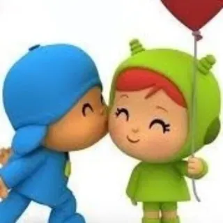 ❤️ 8c53dc39 Pocoyo cartoni animati, bambini, personaggi, animazione, amicizia whatsapp sticker