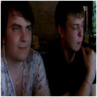 ❤️ ddb44dd3 люди, портрет, мужчины, дружба, социальное telegram sticker