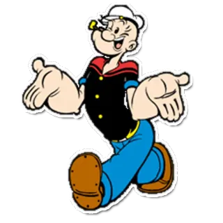 Popeye telegram stickers