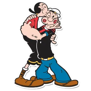 Popeye whatsapp stickers