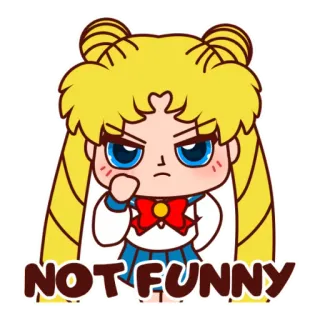 Sailor moon telegram stickers