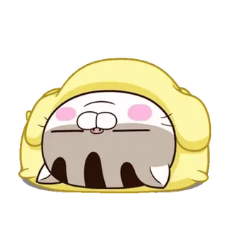 😊 07ad9d30 мультфильм, кот, милый, животное, пухлый whatsapp sticker