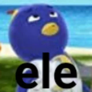 🐃 0b0fe2b3 Pablo The Backyardigans ele мультфильм, пингвин, Backyardigans, Пабло, телешоу telegram sticker