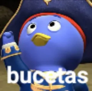 👄 41dc12f5 Pablo The Backyardigans bucetas Мультфильм, Пингвин, Backyardigans, Пабло telegram sticker