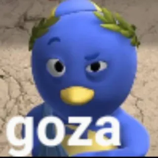 💦 a4bf0a81 Pablo The Backyardigans goza мультфильм, Backyardigans, Пабло, Goza, мем telegram sticker