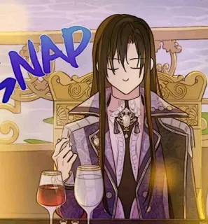 🐈‍⬛️ 1a47de16 NAP 만화, 만화, 애니메이션, 일러스트 telegram sticker