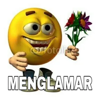 👰‍♂ 4eca6790 MENGLAMAR emoji, flowers, offer, marriage, love, smile whatsapp sticker