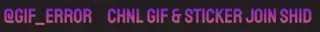 ❤️ 18a5e361 @GIF_ERROR CHNL GIF & STICKER JOIN SHID GIF, 스티커, 채널, 소셜 미디어, 텔레그램, 오류 whatsapp sticker