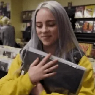 🌊 2896ab16 Billie Eilish 빌리 아일리시, 가수, 음악, 앨범, 레코드, 음반 가게, 유명인, 음악가 whatsapp sticker