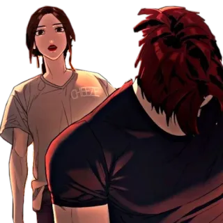 🦔 1dbb5b4d CHEEZE kartun, wanita, orang, karakter telegram sticker